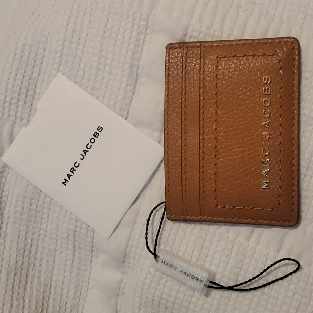 Marc Jacobs Card Case Leather NWT - Picture 2 of 4